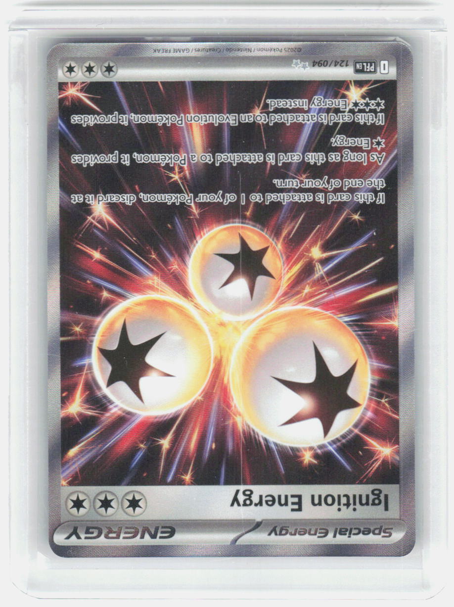 Ignition Energy Holo Ultra Rare ME02: Phantasmal Flames 124/094 NM
