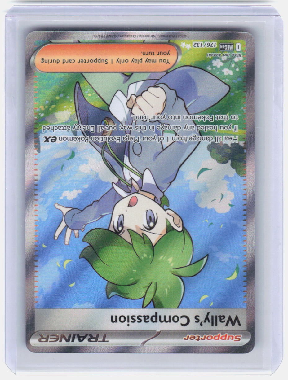 Wally's Compassion Holo Ultra Rare ME01: Mega Evolution 176/132 NM