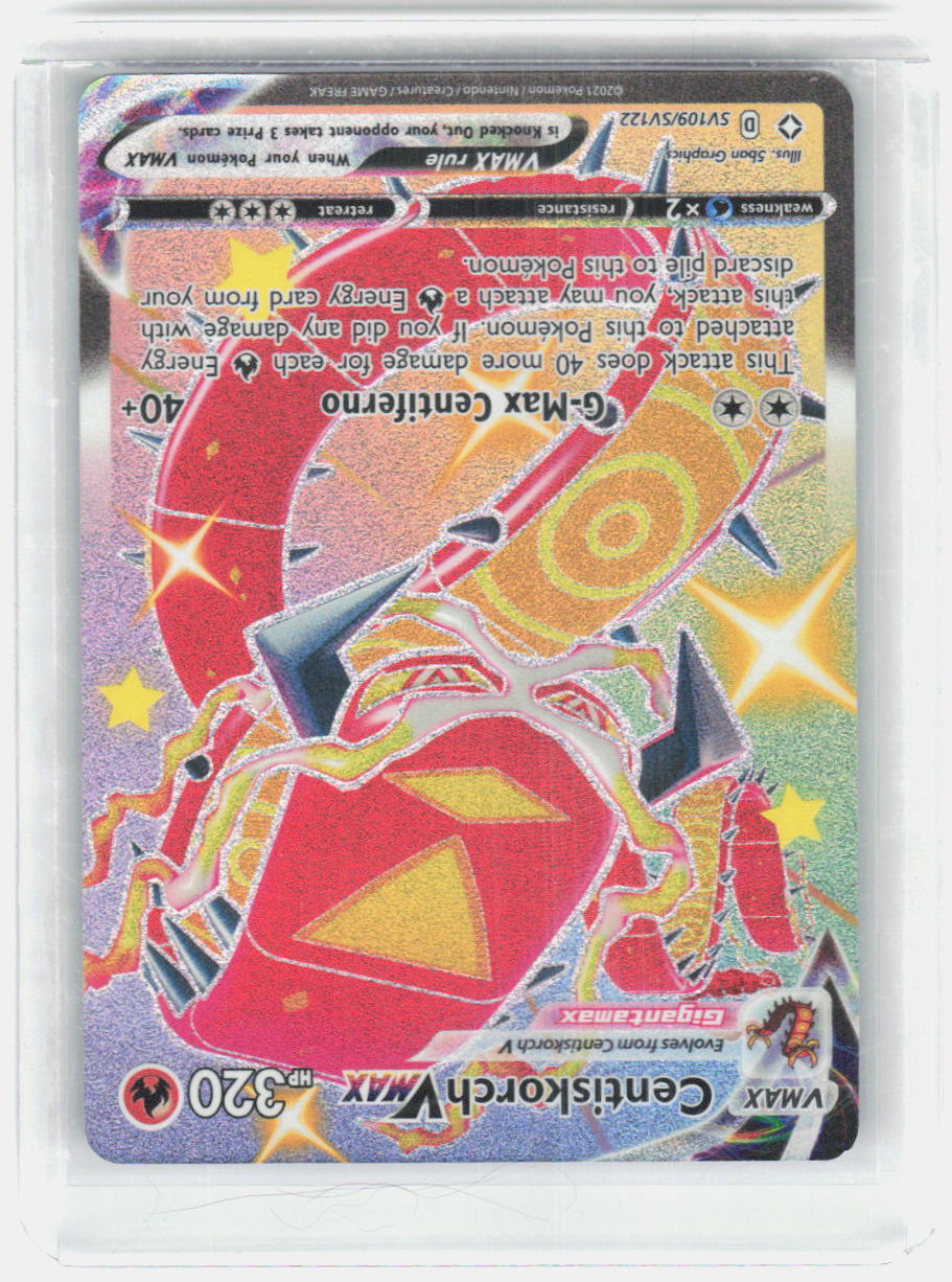 Centiskorch VMAX Holo Shiny Holo Rare Shining Fates: Shiny Vault SV109/SV122 NM