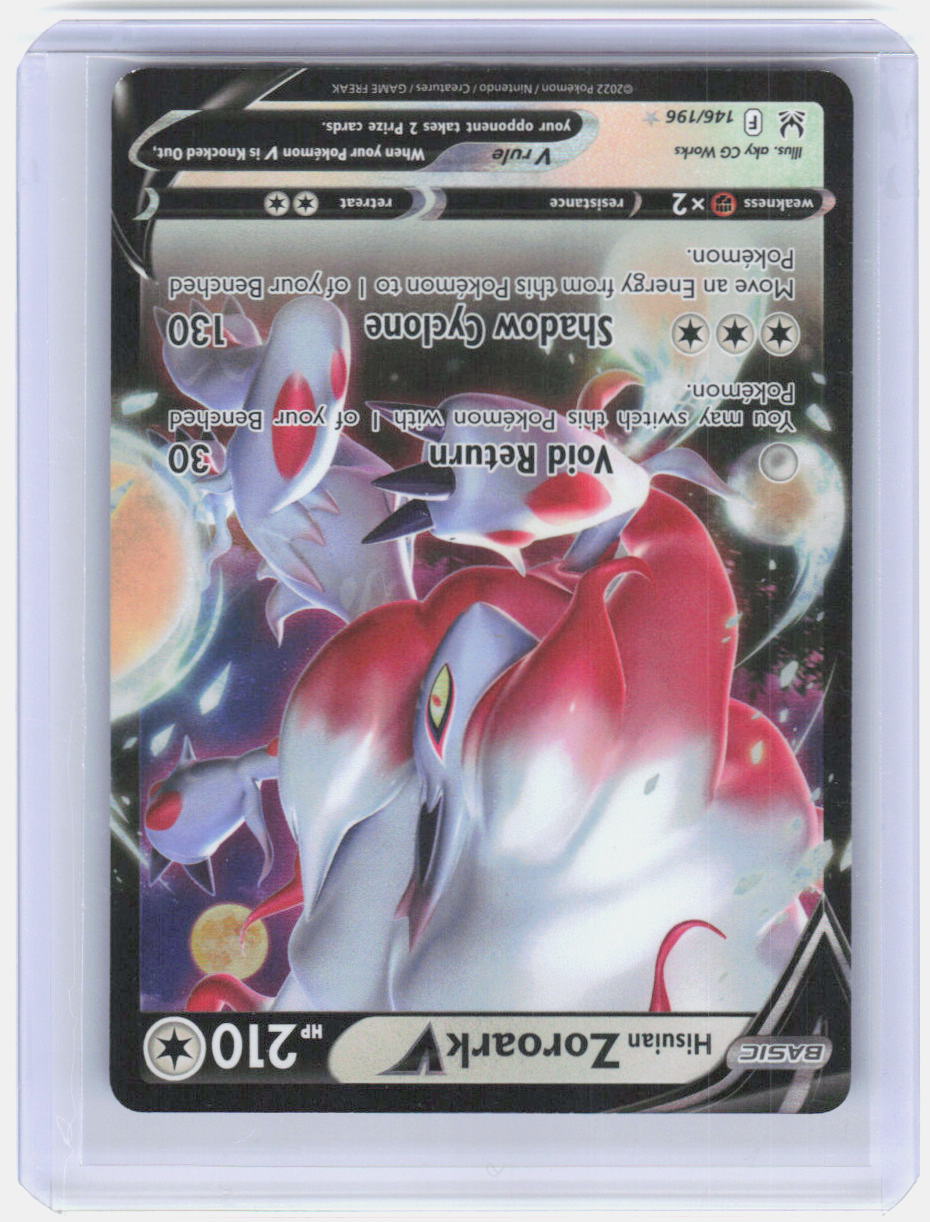 Hisuian Zoroark V Holo Ultra Rare SWSH11: Lost Origin 146/196 NM