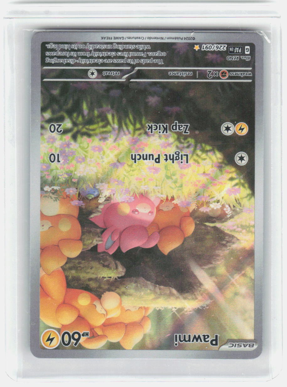 Pawmi Holo Illustration Rare SV: Paldean Fates 226/091 NM