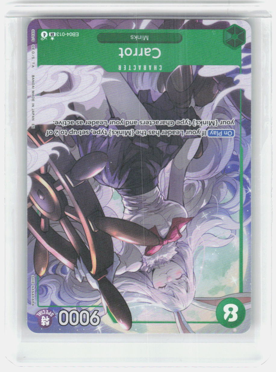 Carrot (Alternate Art) Foil SR The Azure Sea's Seven EB04-013 NM