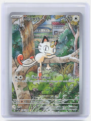 Meowth Holo Illustration Rare ME02: Phantasmal Flames 106/094 NM