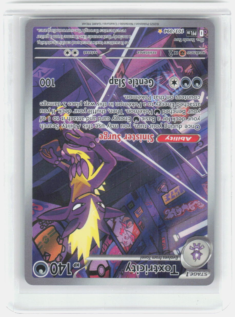 Toxtricity Holo Illustration Rare ME02: Phantasmal Flames 103/094 NM