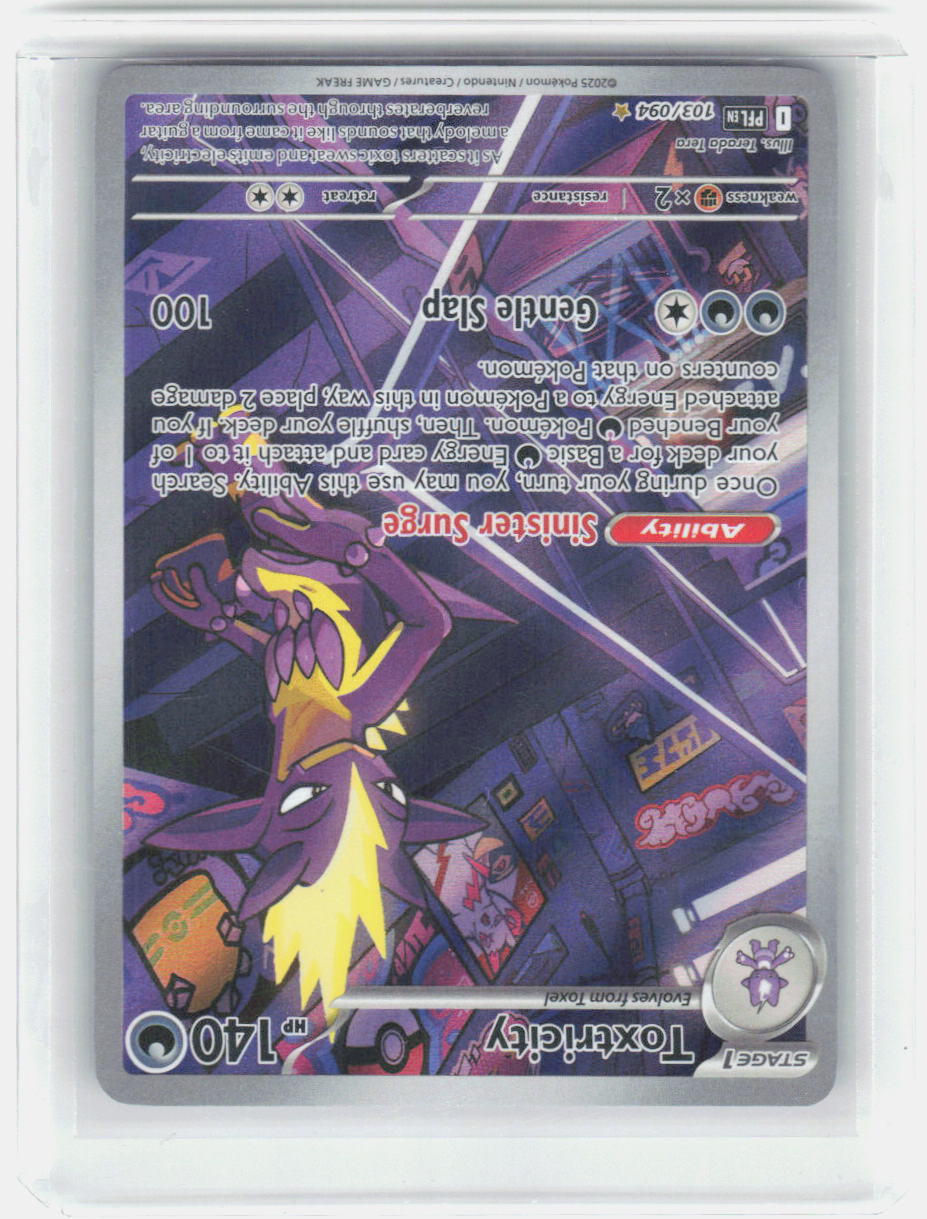 Toxtricity Holo Illustration Rare ME02: Phantasmal Flames 103/094 NM