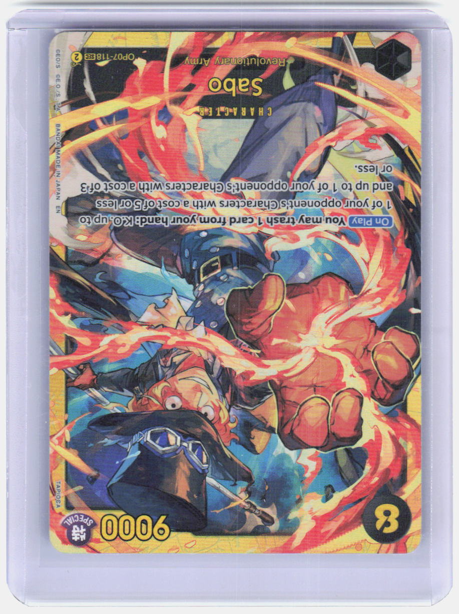 Sabo Foil SEC 500 Years in the Future OP07-118 NM