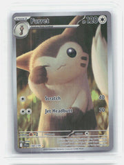 Furret Holo Illustration Rare SV09: Journey Together 168/159 NM