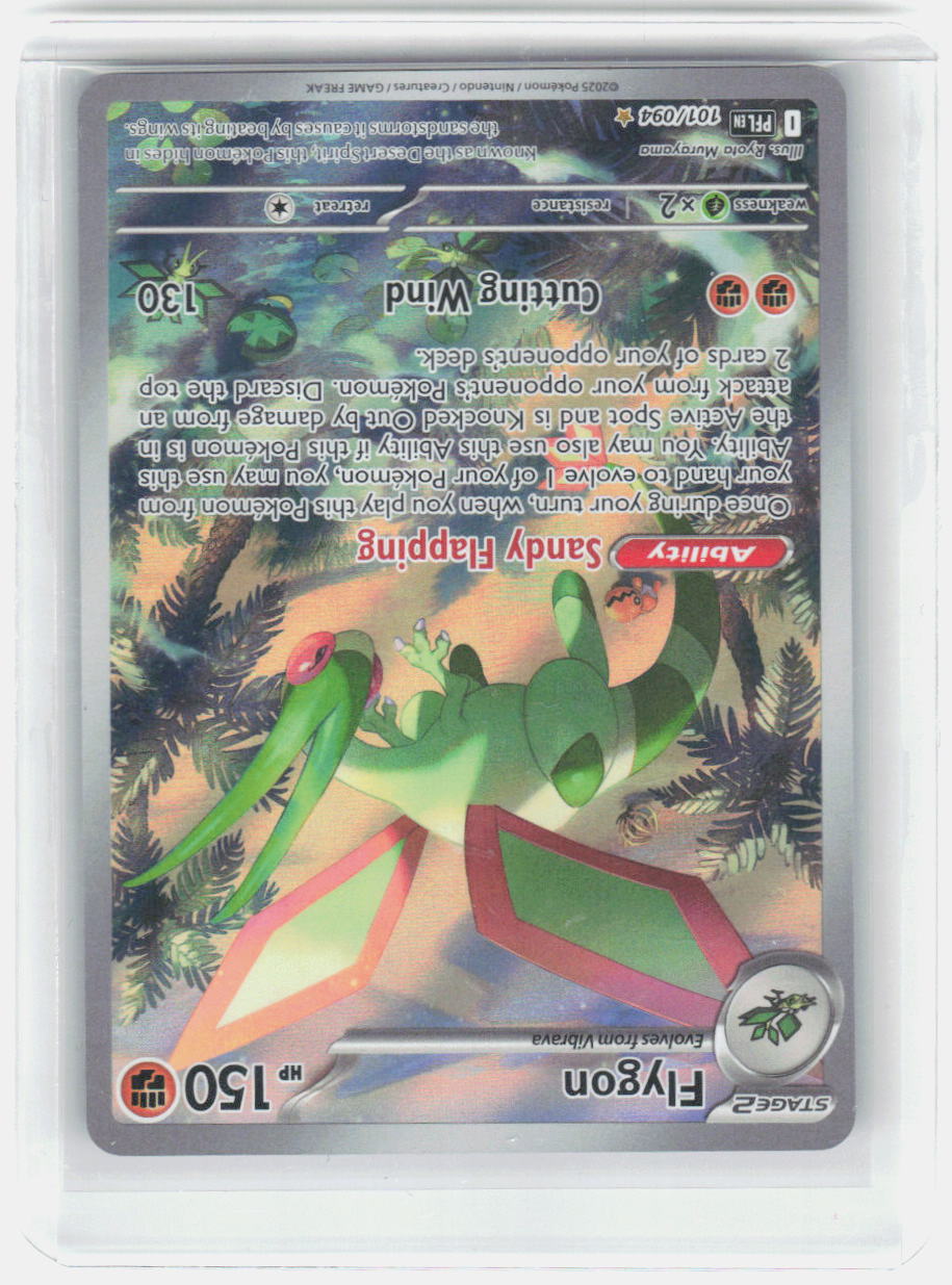 Flygon Holo Illustration Rare ME02: Phantasmal Flames 101/094 NM