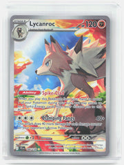 Lycanroc Holo Illustration Rare SV09: Journey Together 166/159 NM