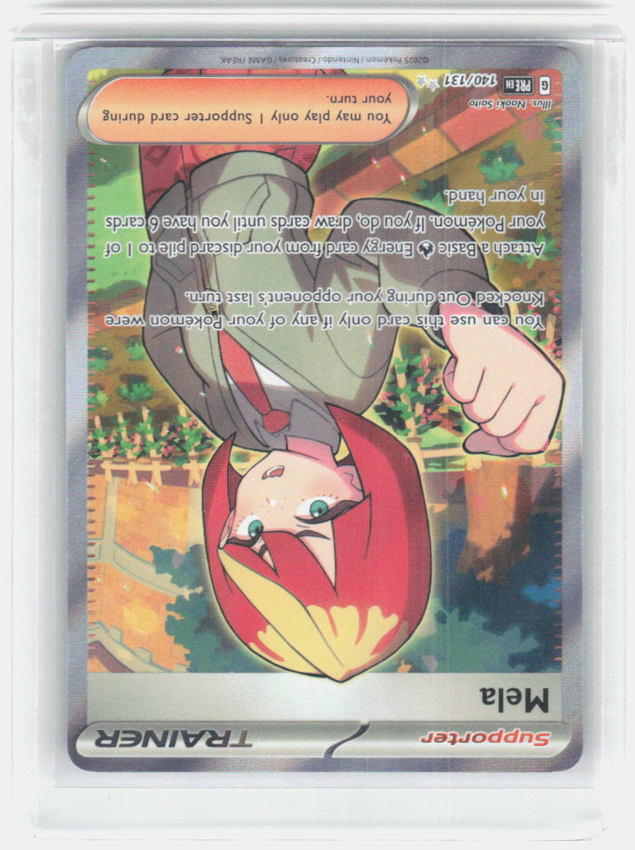 Mela Holo Ultra Rare SV: Prismatic Evolutions 140/131 NM