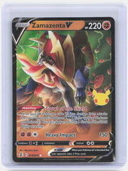 Zamazenta V Holo Ultra Rare Celebrations 018/025 NM