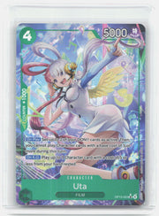 Uta (Alternate Art) Foil SR Carrying On His Will OP13-023 NM