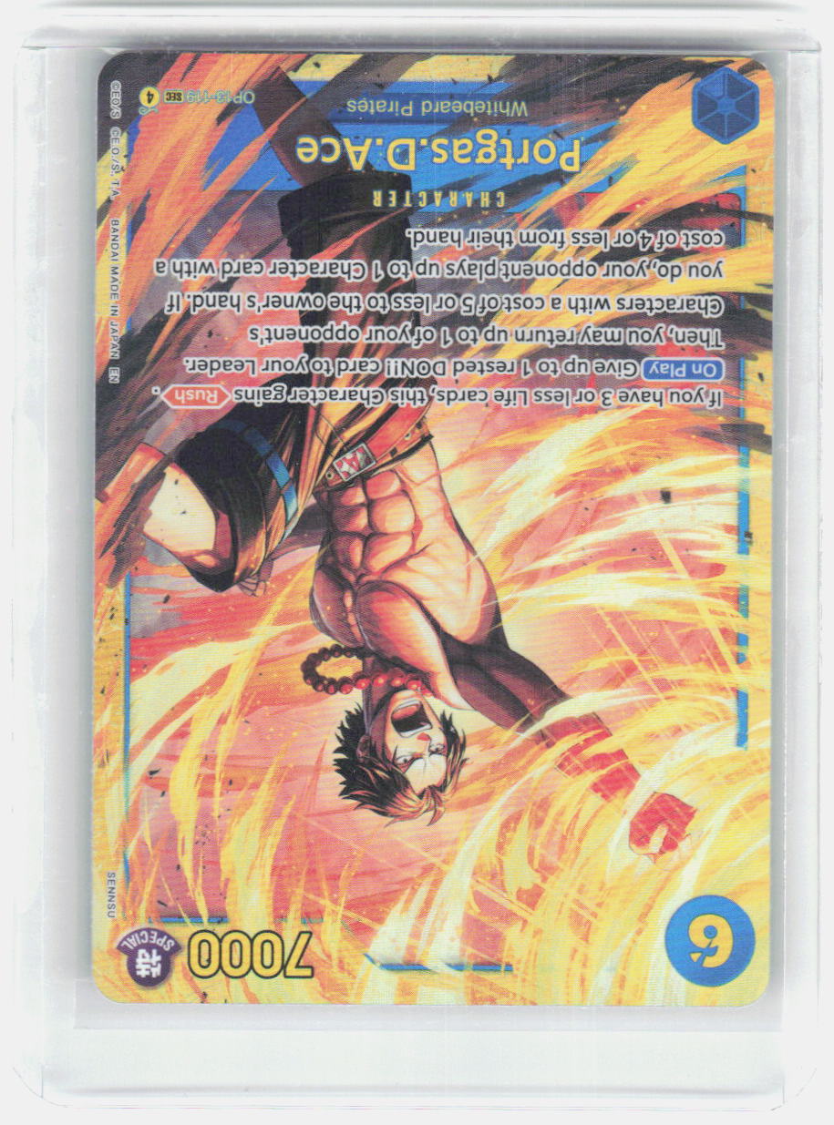 Portgas.D.Ace (119) Foil SEC Carrying On His Will OP13-119 NM