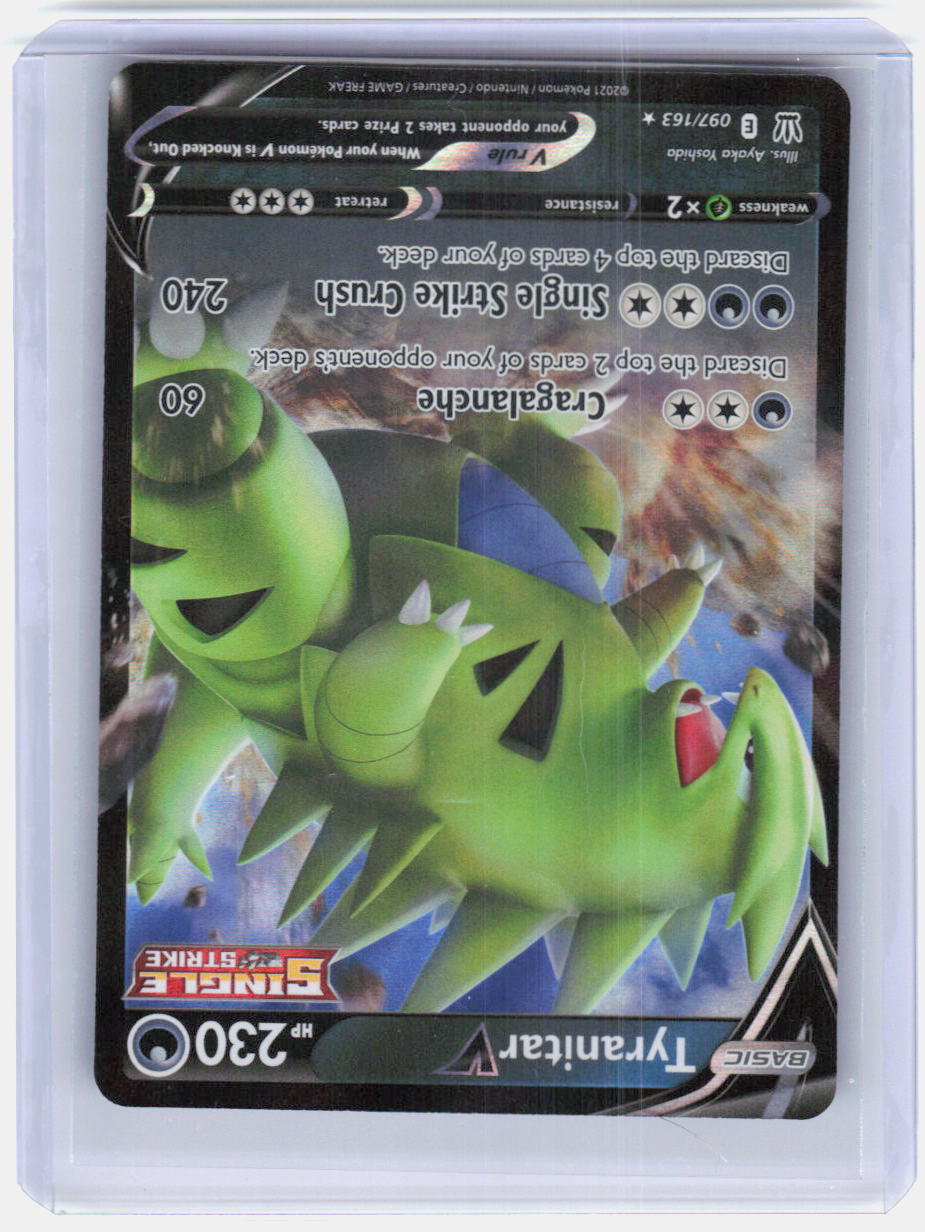 Tyranitar V Holo Ultra Rare SWSH05: Battle Styles 097/163 NM