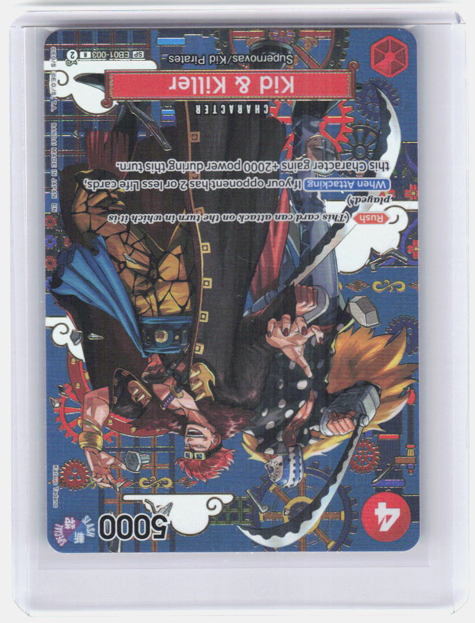 Kid & Killer - (SP) Foil R The Azure Sea's Seven EB01-003 NM