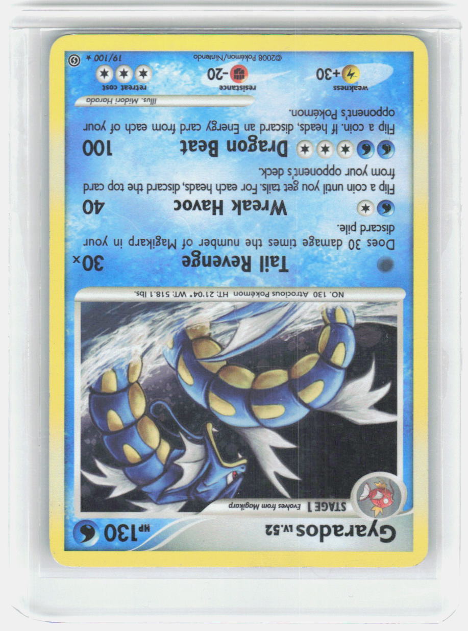 Gyarados Rare Stormfront 19/100 NM