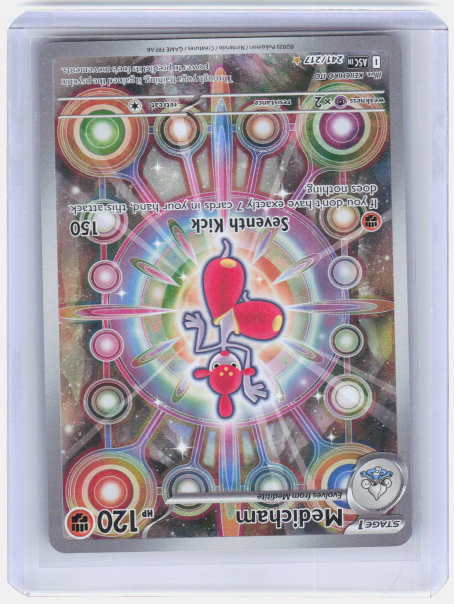 Medicham Holo Illustration Rare ME: Ascended Heroes 241/217 NM