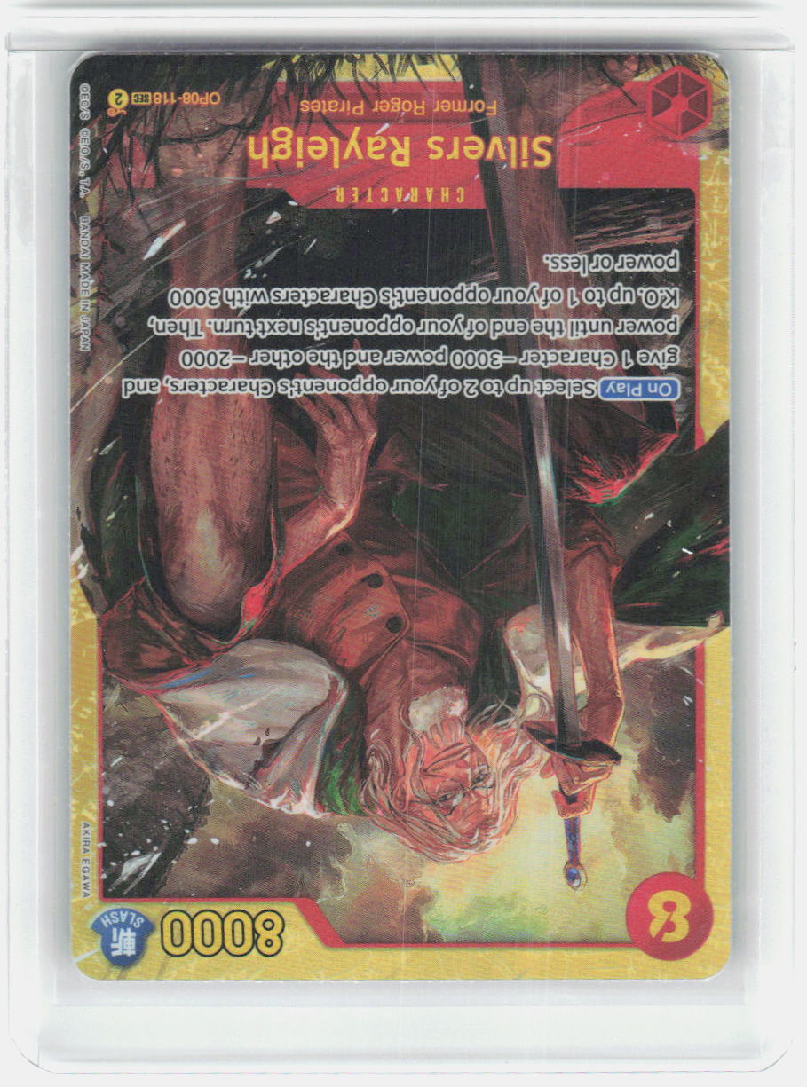Silvers Rayleigh Foil SEC Two Legends OP08-118 NM