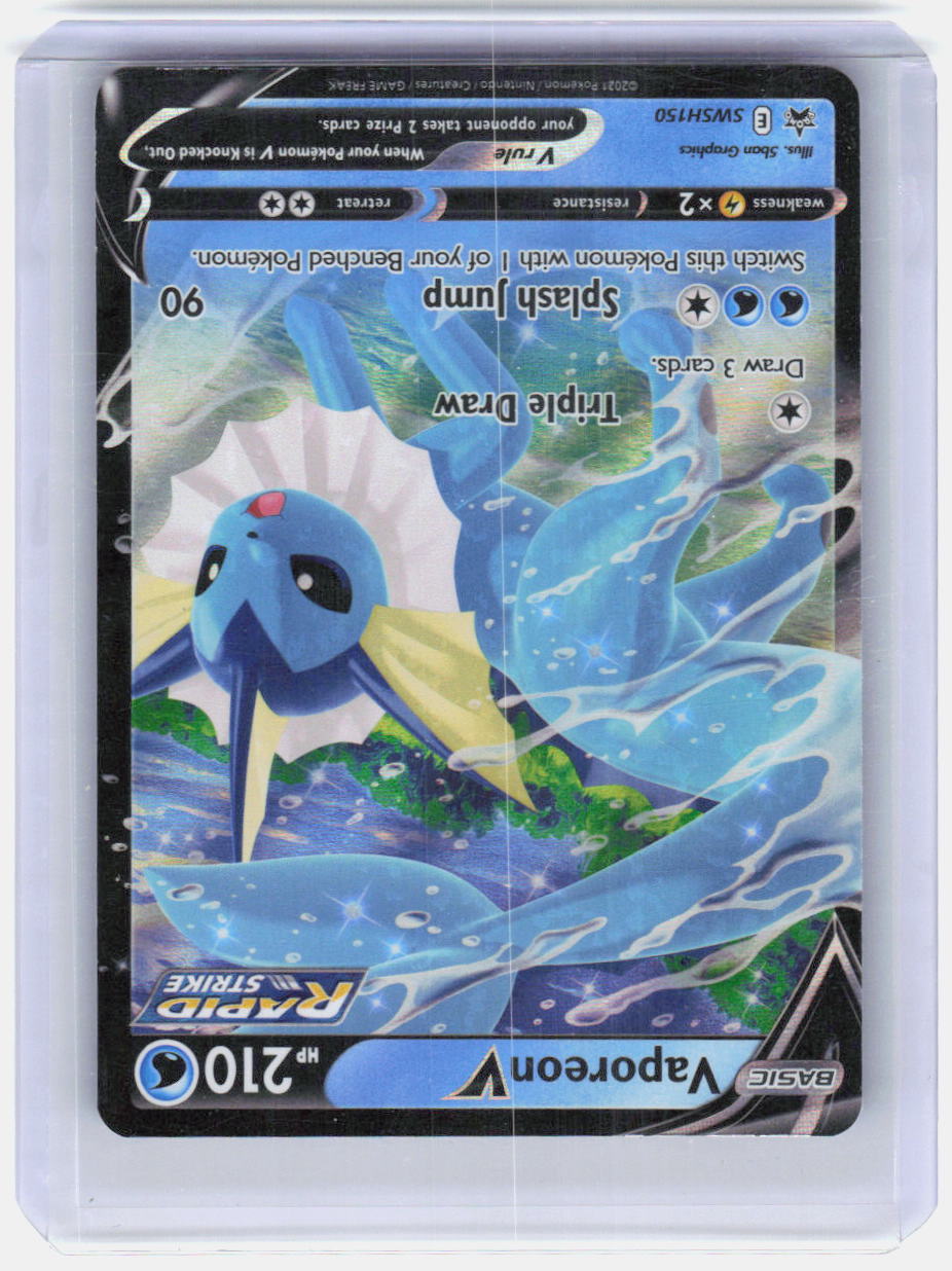 Vaporeon V - Holo Promo SWSH: Sword & Shield Promo Cards SWSH150 NM