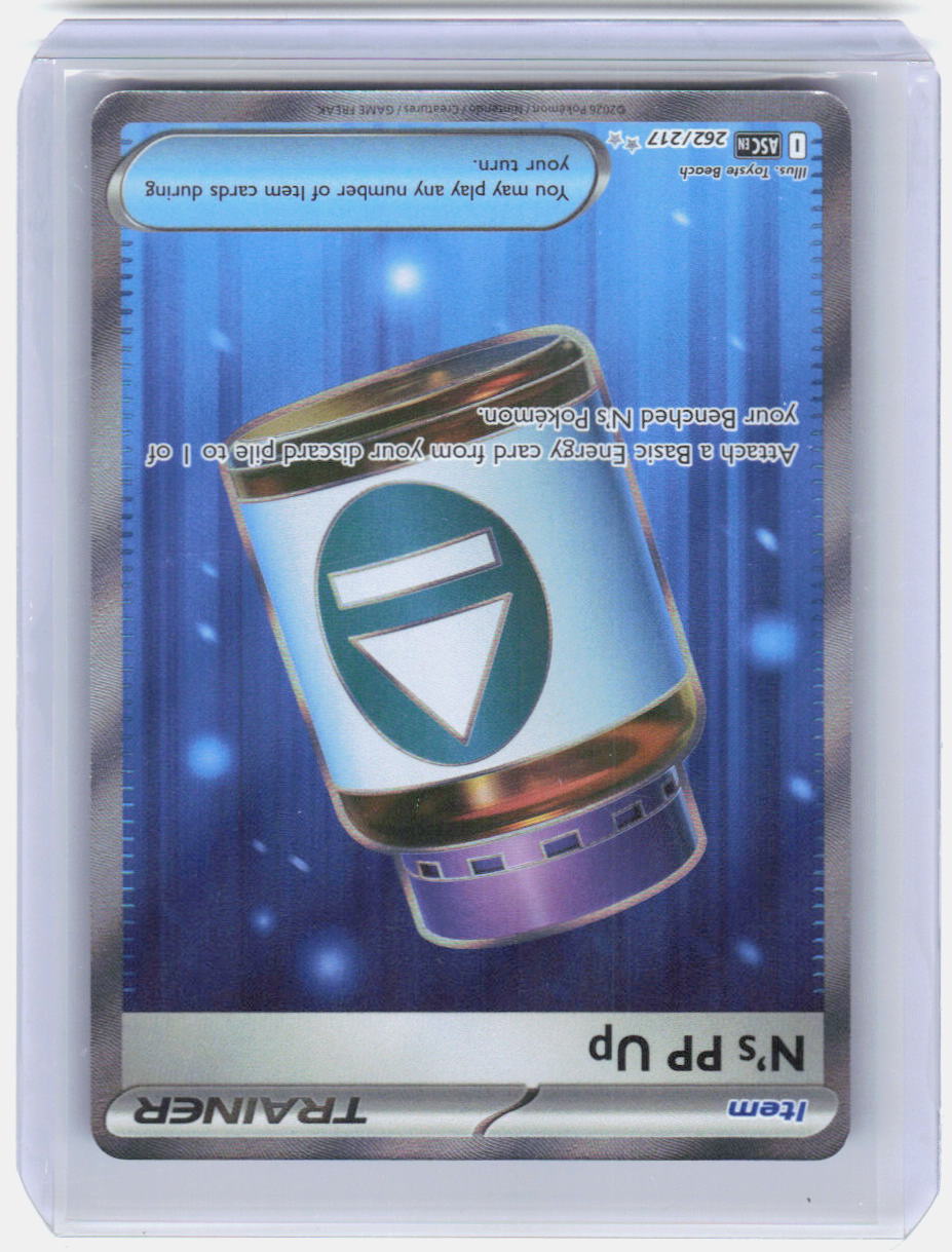 N's PP Up Holo Ultra Rare ME: Ascended Heroes 262/217 NM