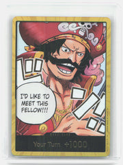 DON!! Card (Gol.D.Roger) (Gold) Foil DON!! Carrying On His Will NM