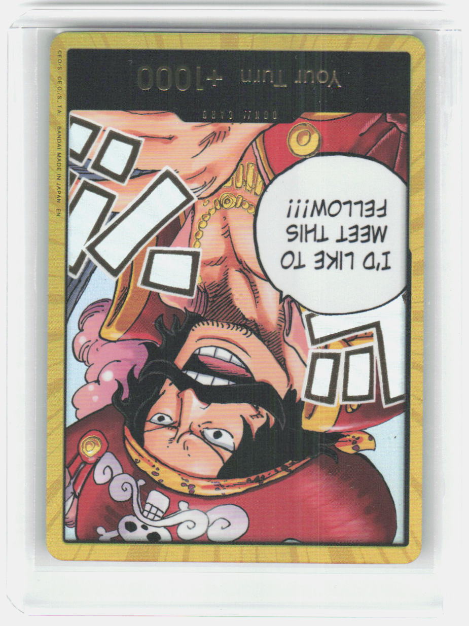 DON!! Card (Gol.D.Roger) (Gold) Foil DON!! Carrying On His Will NM