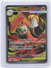 Mega Camerupt ex Holo Ultra Rare ME01: Mega Evolution 156/132 NM