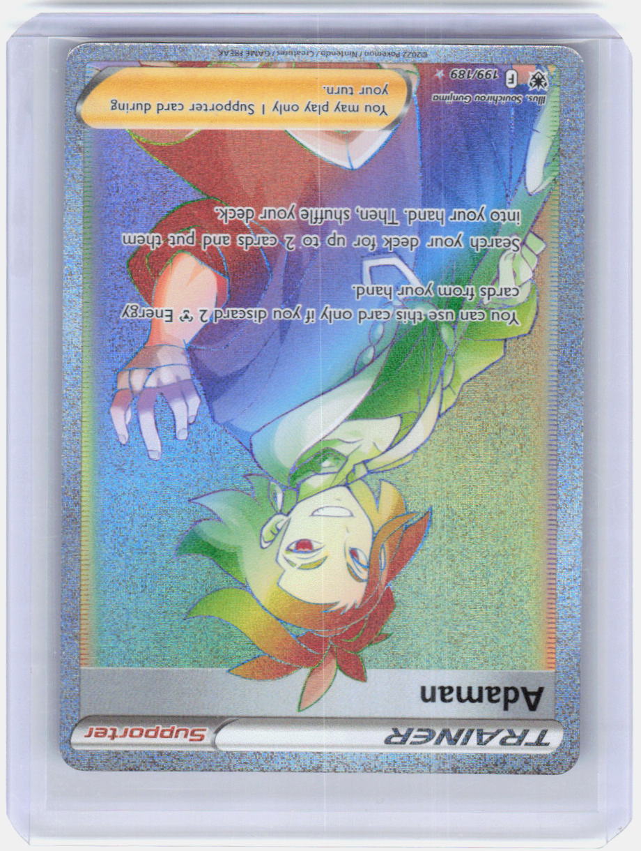 Adaman (Secret) Holo Secret Rare SWSH10: Astral Radiance 199/189 NM