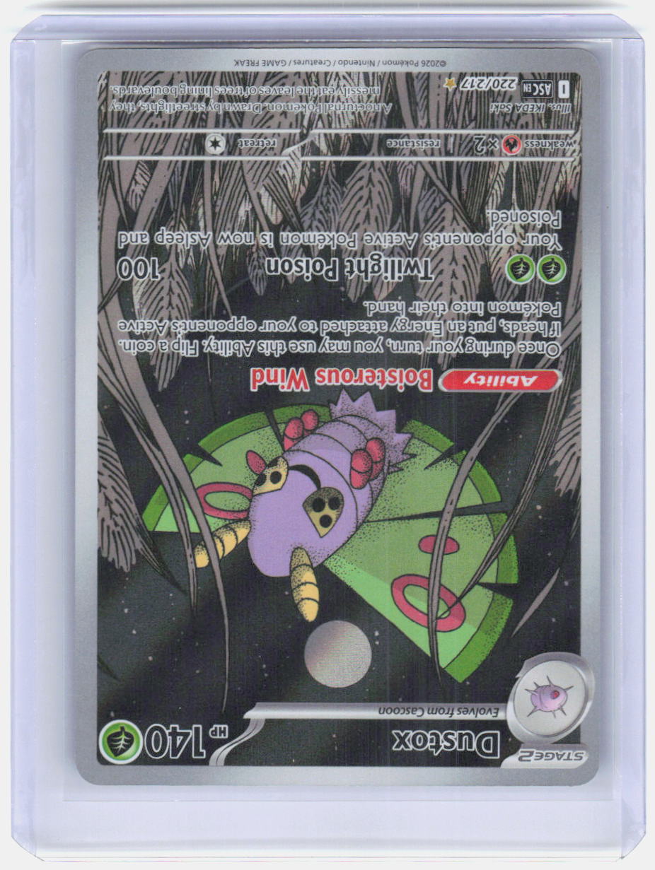 Dustox Holo Illustration Rare ME: Ascended Heroes 220/217 NM