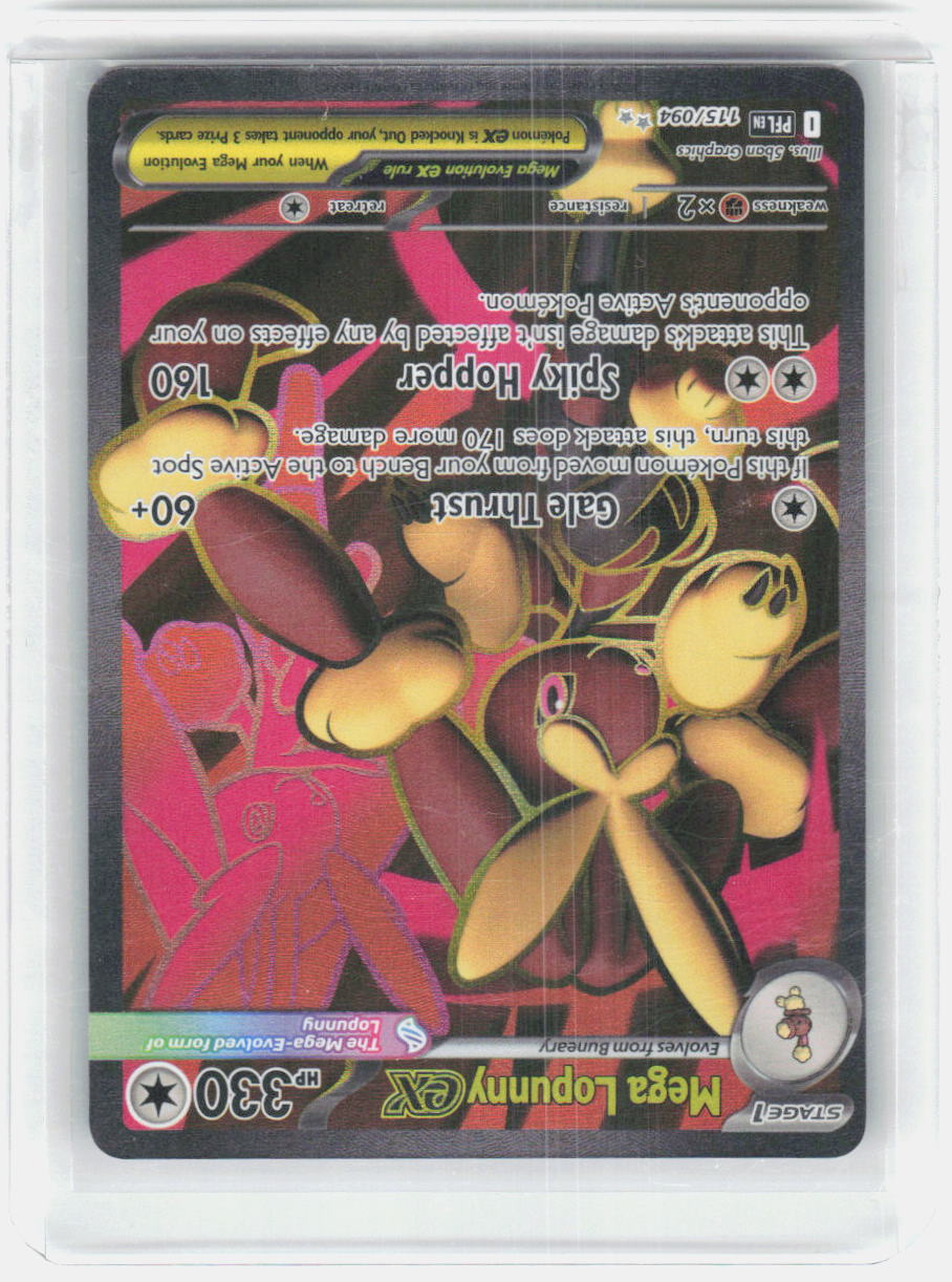 Mega Lopunny ex Holo Ultra Rare ME02: Phantasmal Flames 115/094 NM