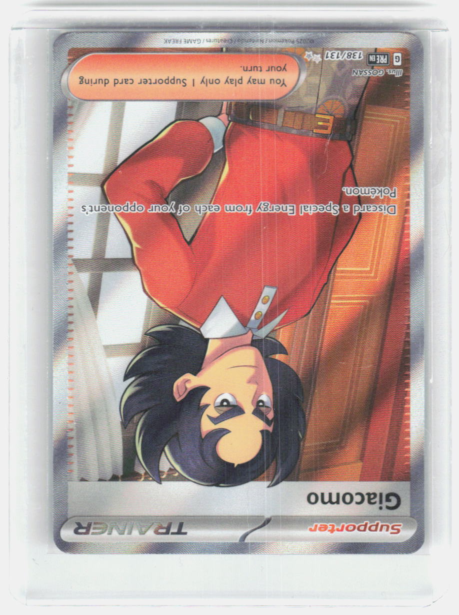 Giacomo Holo Ultra Rare SV: Prismatic Evolutions 138/131 NM