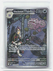 Team Rocket's Weezing Holo Illustration Rare SV10: Destined Rivals 199/182 NM