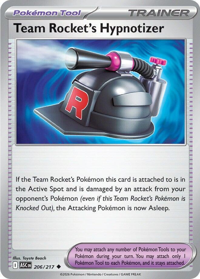 Team Rocket's Hypnotizer [Reverse Holo] - 206 - Ascended Heroes