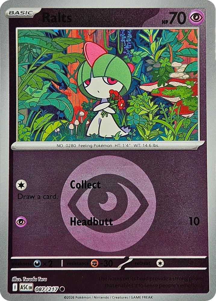 Ralts [Energy] - 87 - Ascended Heroes