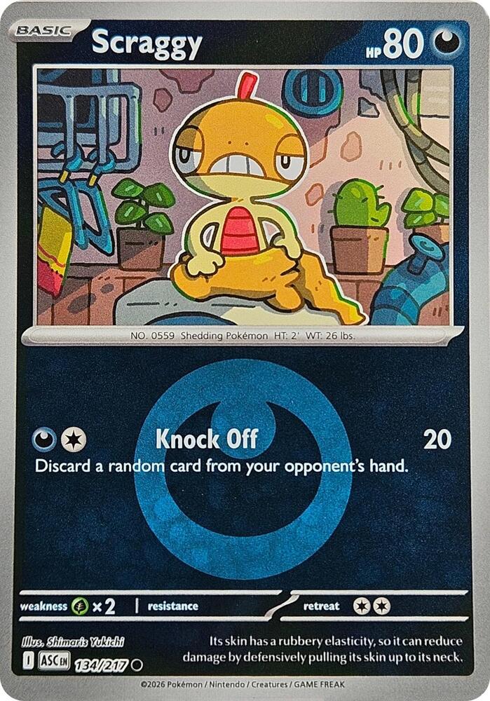 Scraggy [Energy] - 134 - Ascended Heroes
