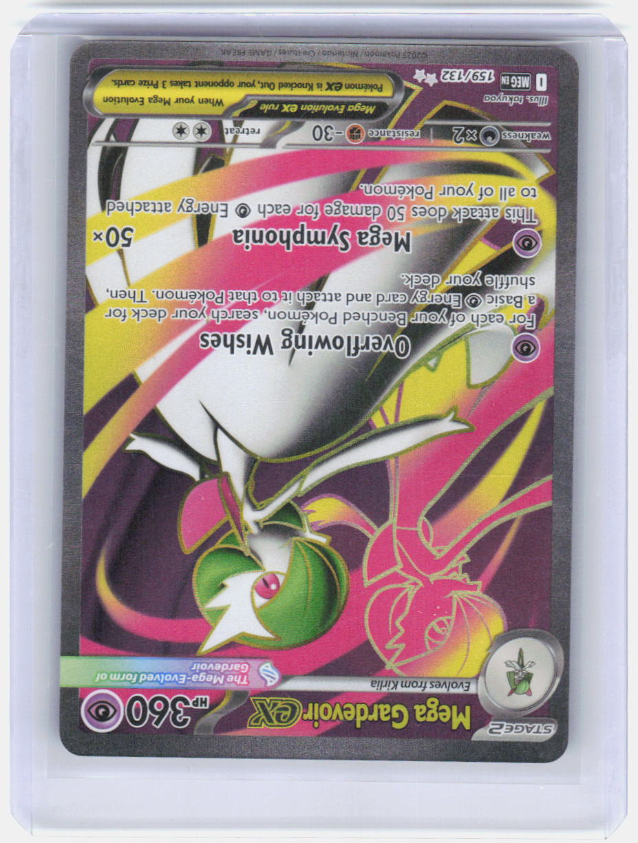 Mega Gardevoir ex Holo Ultra Rare ME01: Mega Evolution 159/132 NM