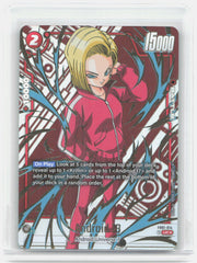 Android 18 - (Alternate Art) Holo Uncommon Awakened Pulse Alternate Art Reprints FB01-014 NM