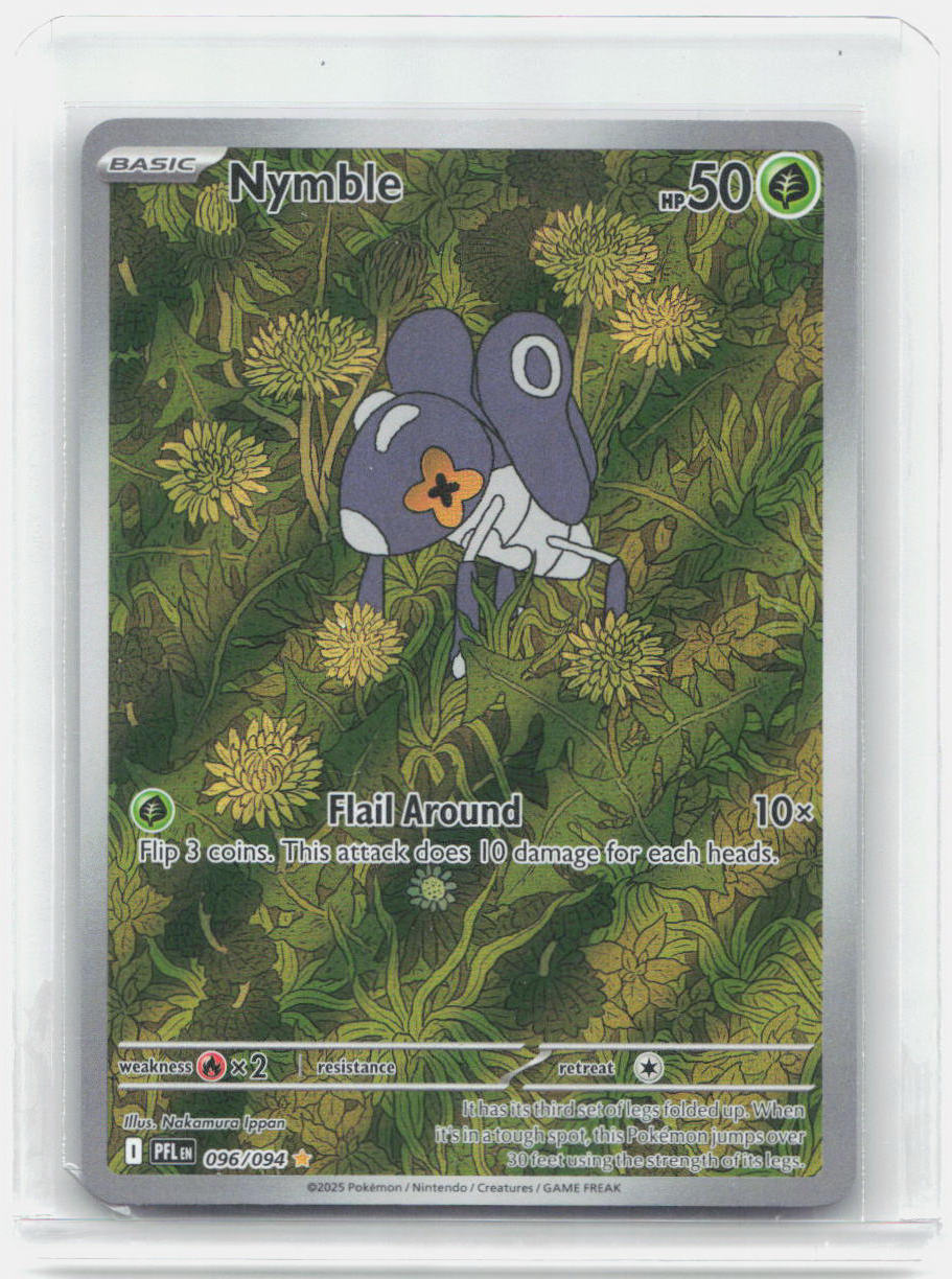Nymble - Holo Illustration Rare ME02: Phantasmal Flames 096/094 NM
