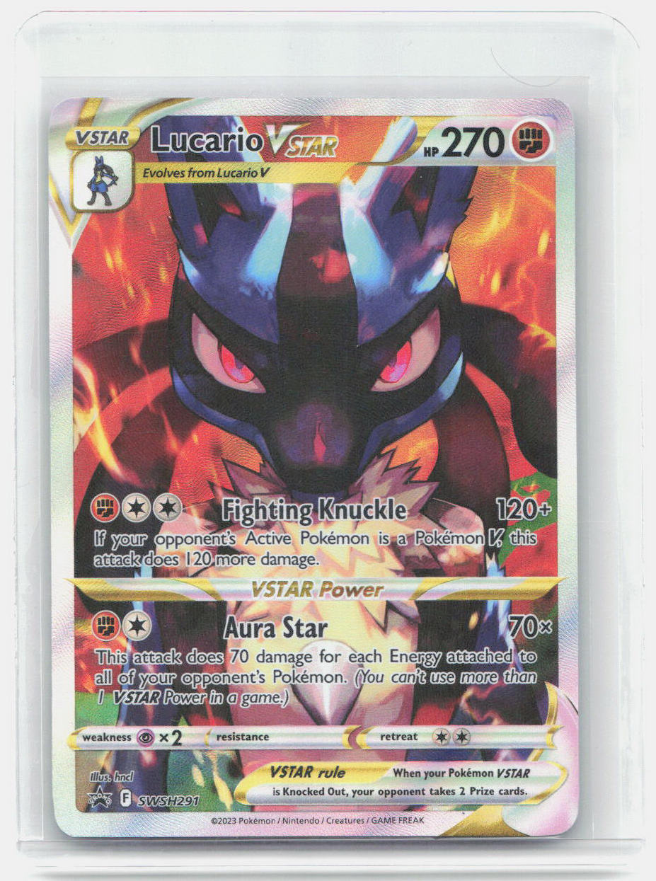 Lucario VSTAR Holo Promo SWSH: Sword & Shield Promo Cards SWSH291 NM
