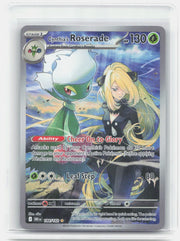 Cynthia's Roserade - Holo Illustration Rare SV10: Destined Rivals 184/182 NM