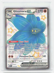 Glimmora ex Holo Shiny Ultra Rare SV: Paldean Fates 218/091 NM