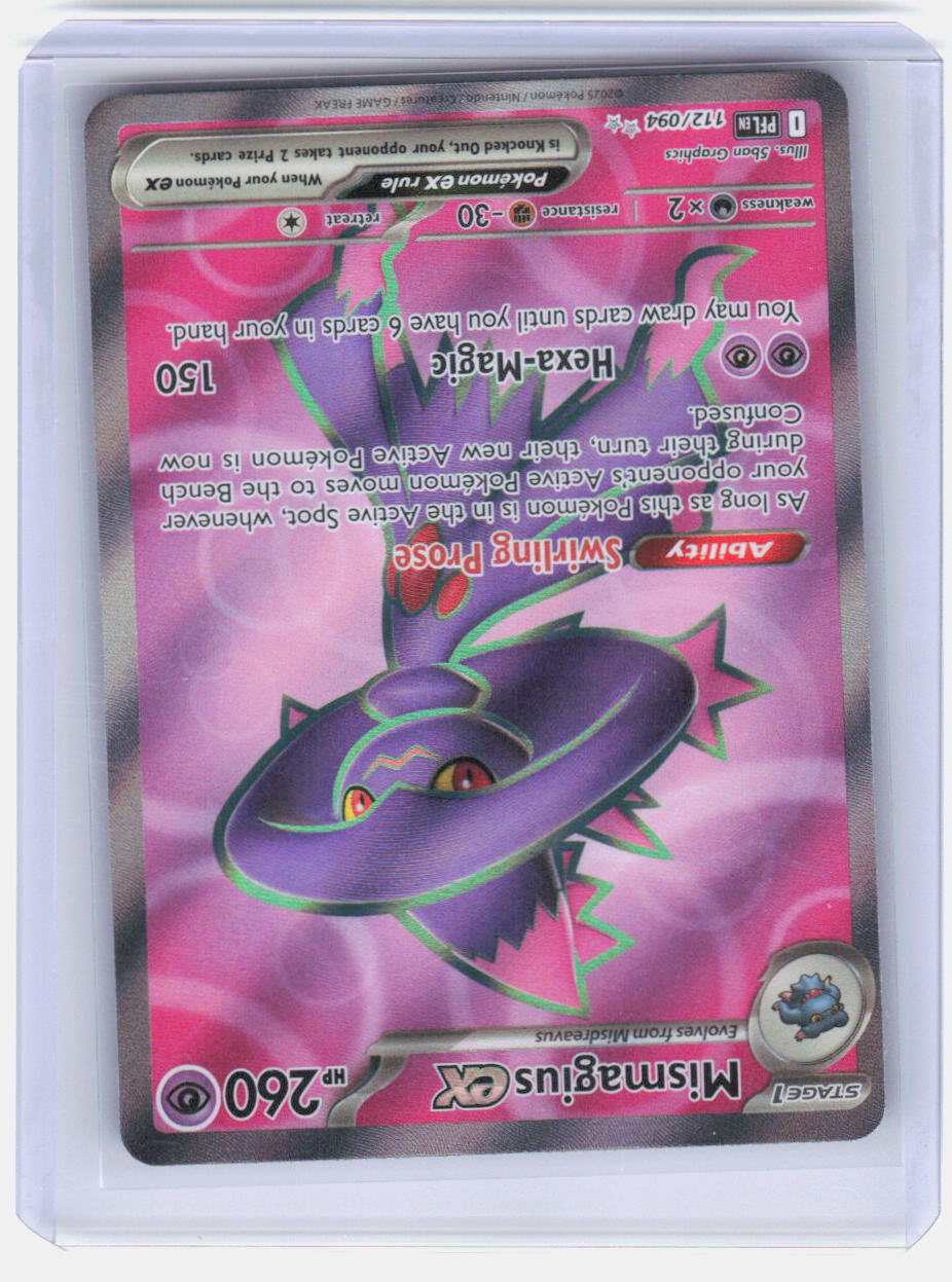 Mismagius ex Holo Ultra Rare ME02: Phantasmal Flames 112/094 NM