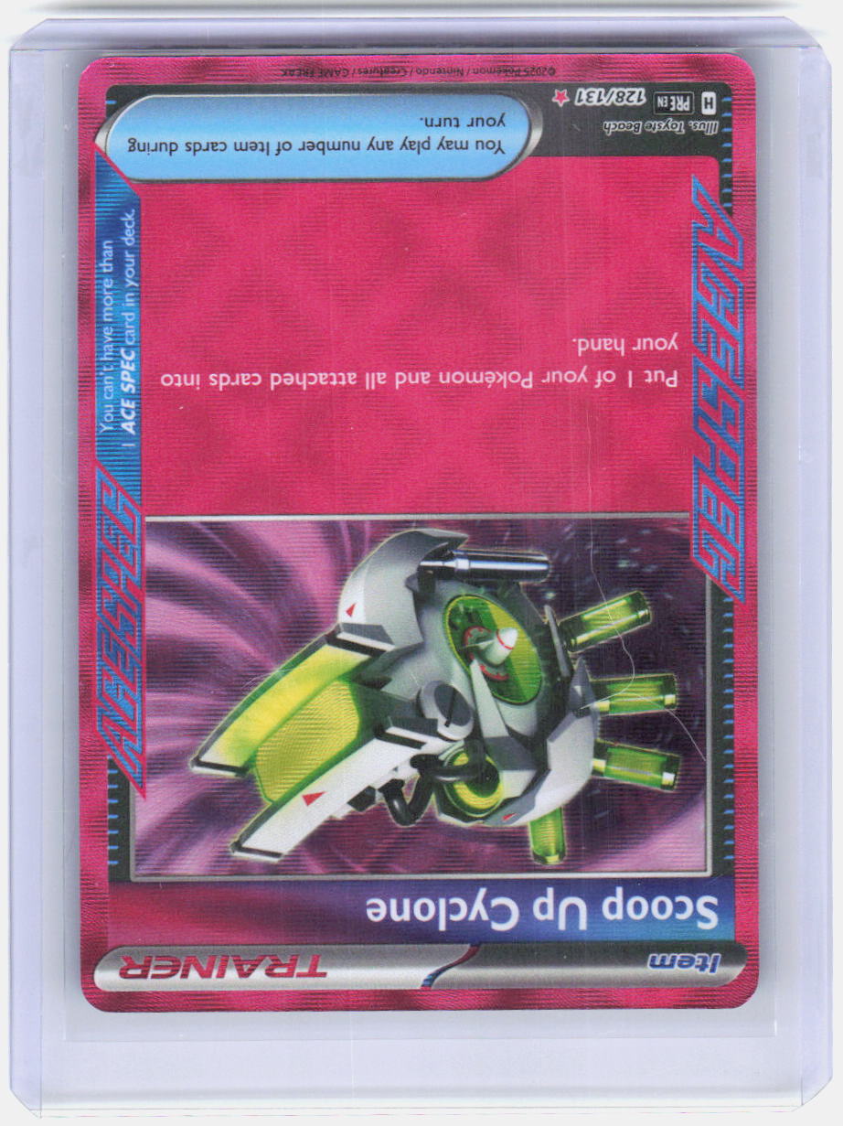 Scoop Up Cyclone Holo ACE SPEC Rare SV06: Twilight Masquerade 162/167 NM