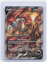 Entei V Holo Ultra Rare SWSH: Crown Zenith: Galarian Gallery GG36/GG70 NM