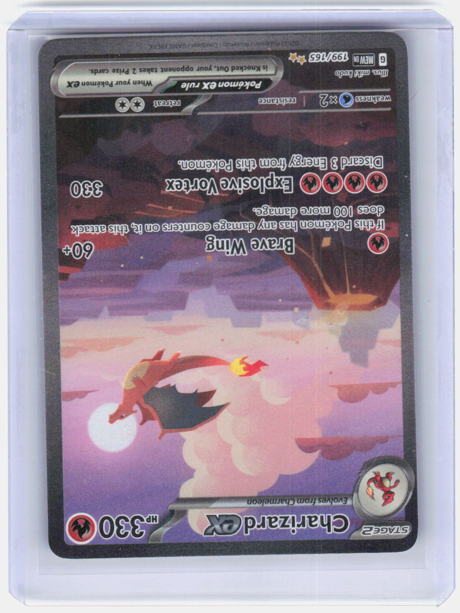 Charizard ex - Holo Special Illustration Rare SV: Scarlet & Violet 151 199/165 NM