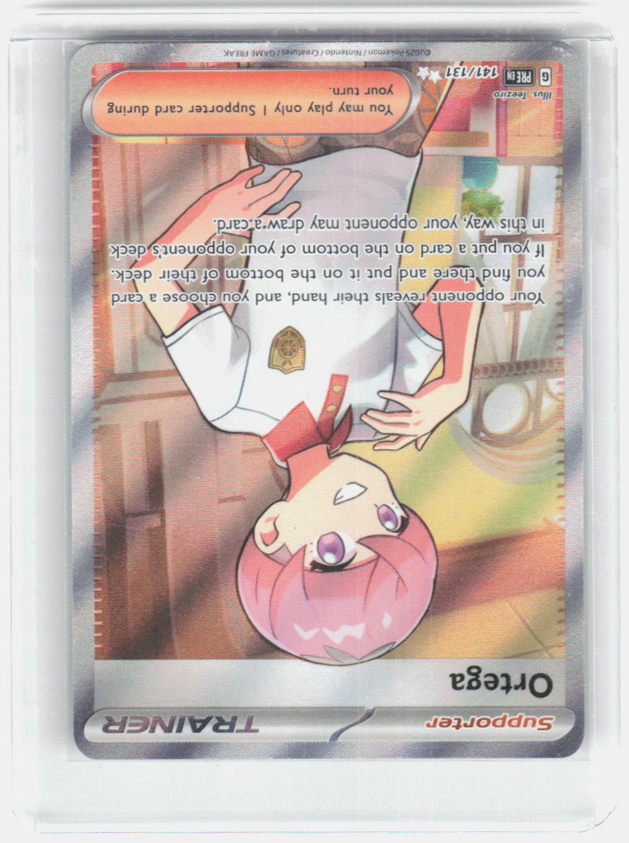 Ortega Holo Ultra Rare SV: Prismatic Evolutions 141/131 NM