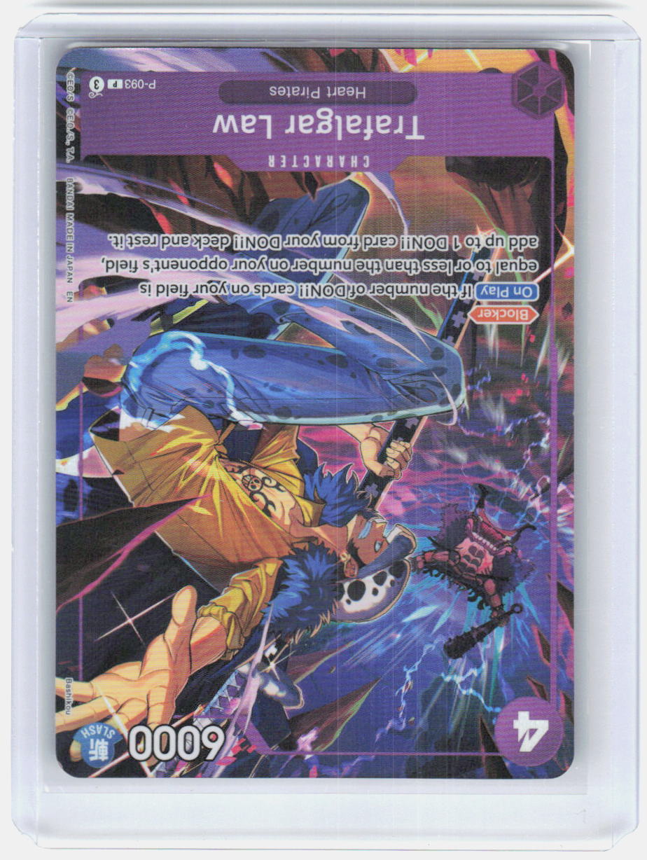Trafalgar Law (Illustration Box Vol.6) Foil PR One Piece Promotion Cards P-093 NM
