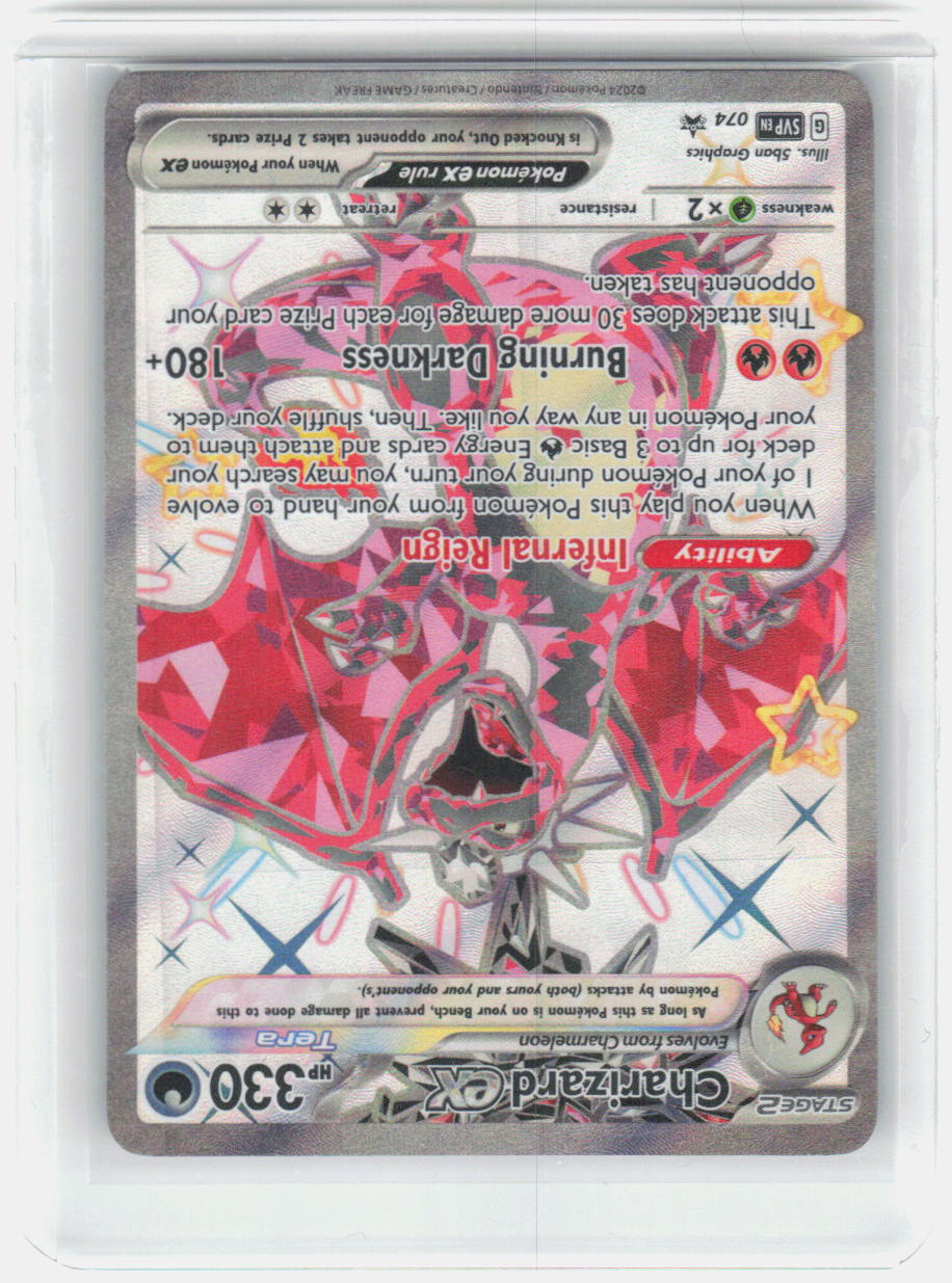 Charizard ex Holo Promo SV: Scarlet & Violet Promo Cards 074 NM
