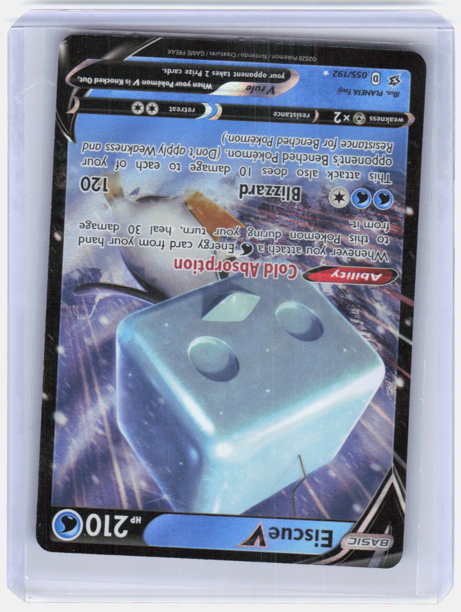 Eiscue V Holo Ultra Rare SWSH02: Rebel Clash 055/192 NM