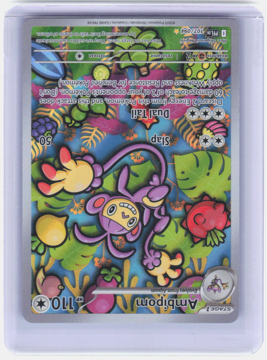 Ambipom - Holo Illustration Rare ME02: Phantasmal Flames 107/094 NM